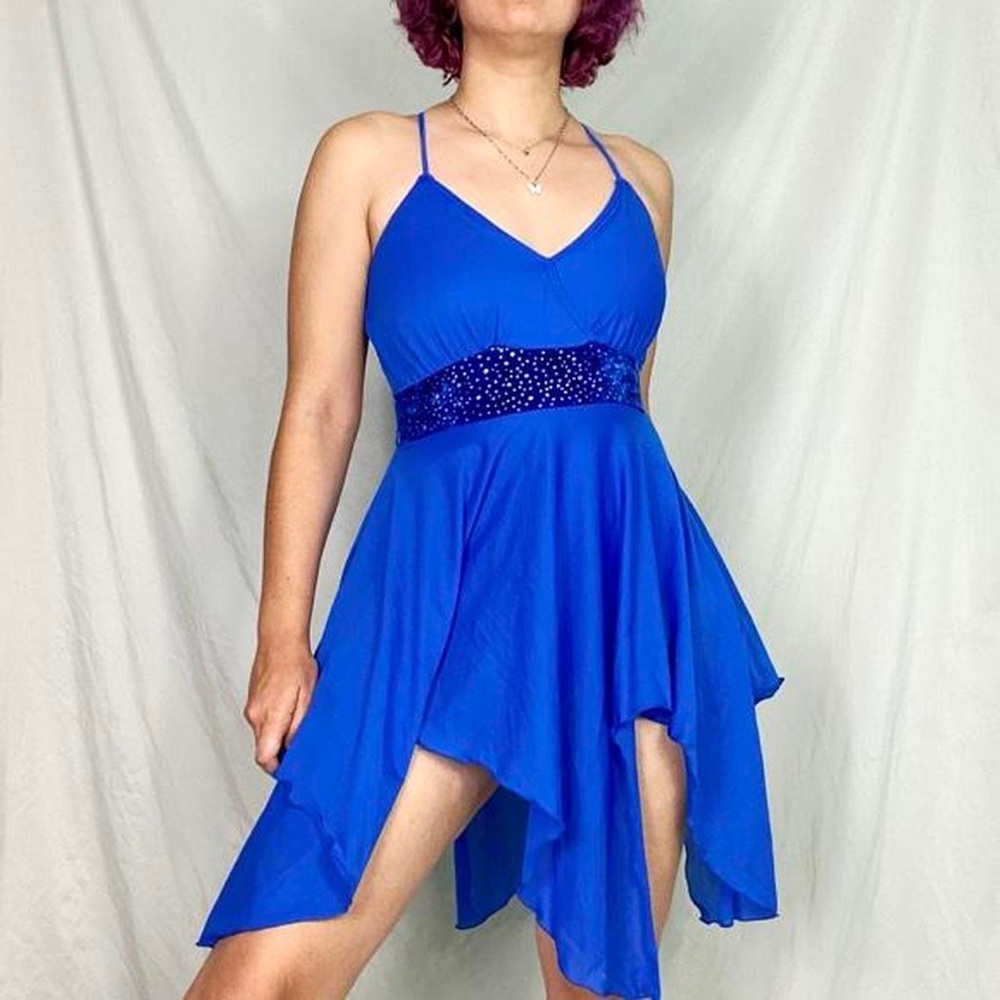 Y2K aqua fairy nymph leotard dress🦋🧚🏼‍♀️